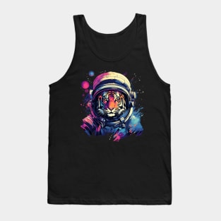 space tiger Tank Top